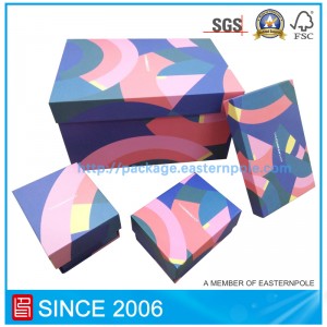 Luxury unique design foldable box