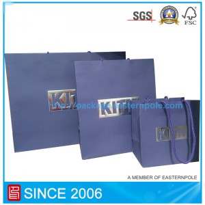 Customized paper bag with all kinds of sizes and designs
